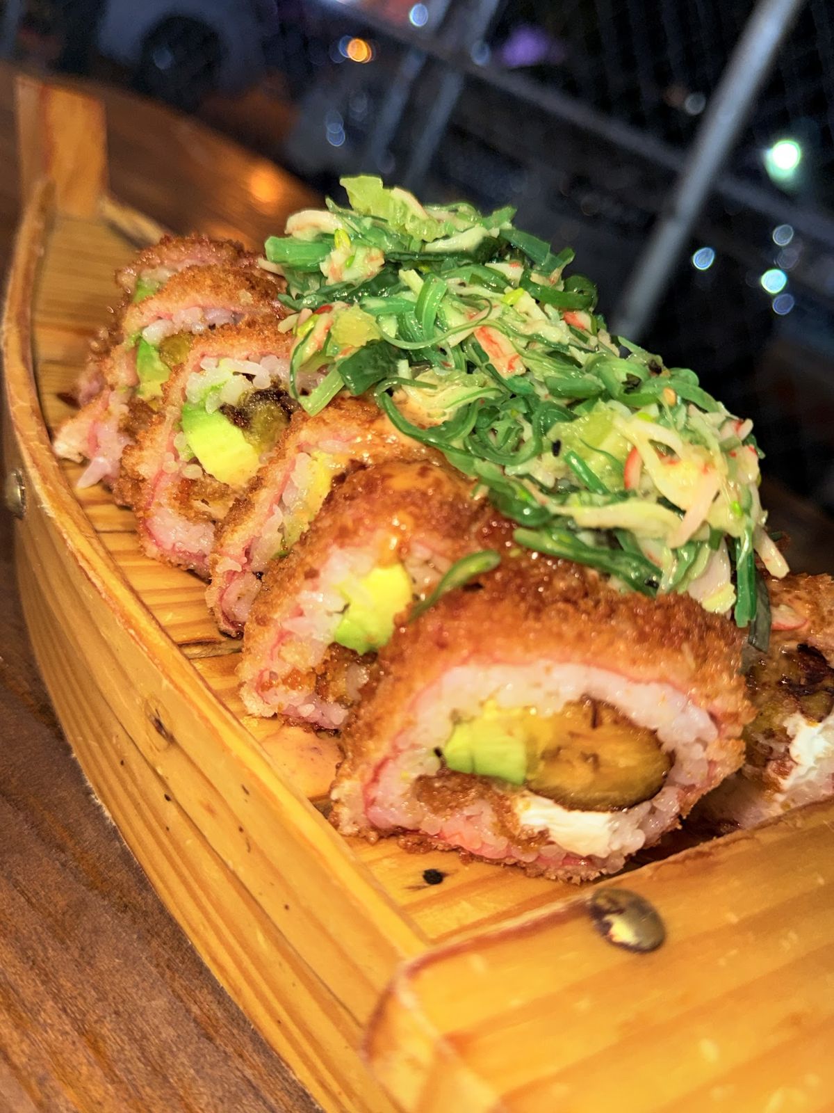 Temaki sushi boat